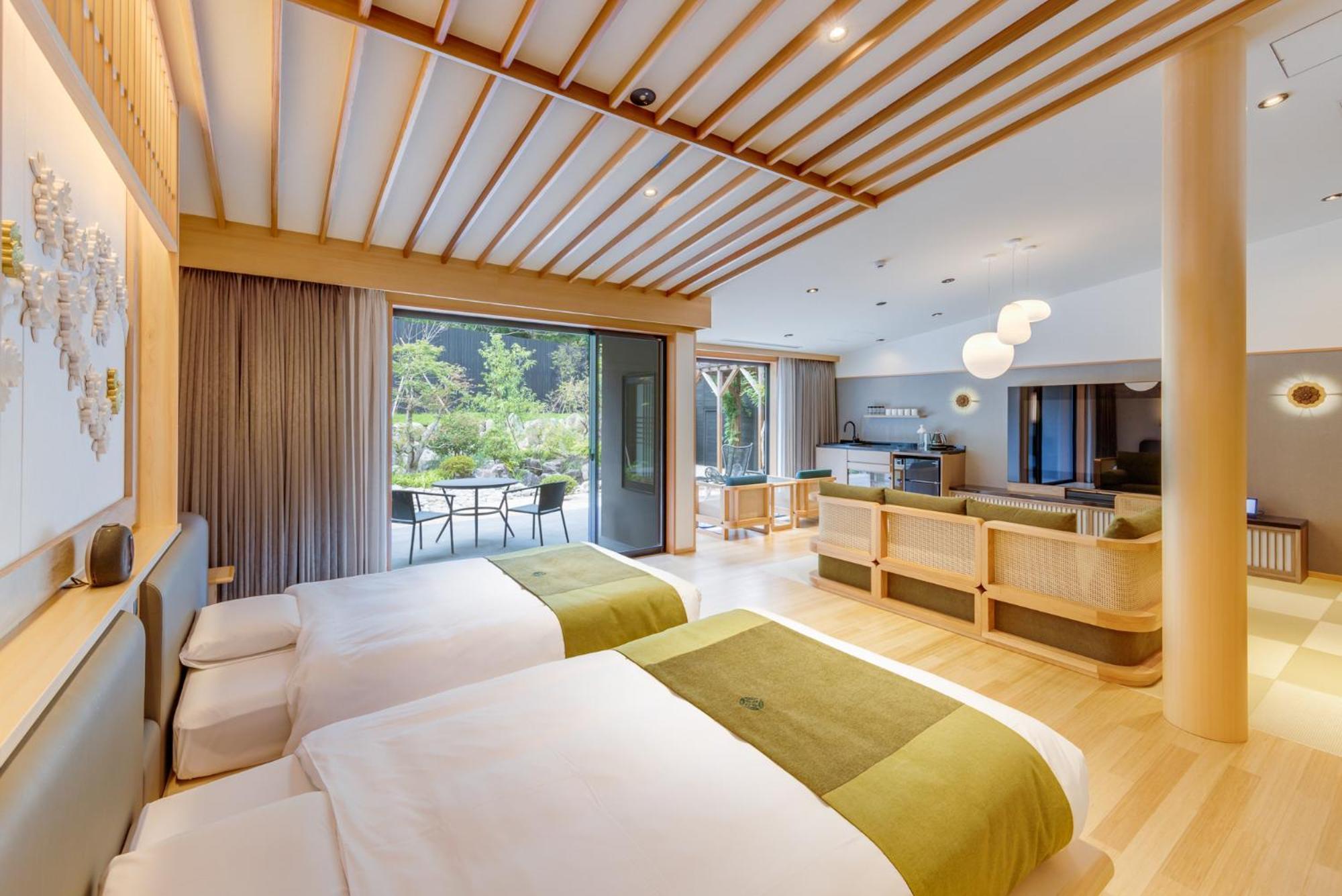 Ureshino Yadoya Hotel Bagian luar foto